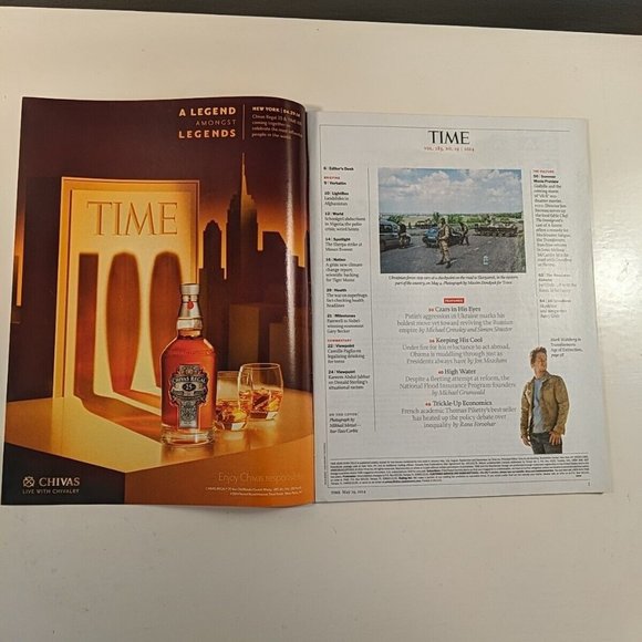 Time Russia Lot - Czar May 19 2014 + This Land Is My Land March 31 2014 Magazine - Picture 3 of 16